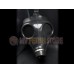 (DM8273)Top quality latex rubber half face conquer gas mask fetish hood accessory breathing control equipment fetish wear